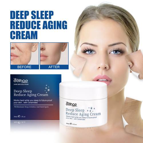 Overnight Face Cream with Ceramide & Silk Extract