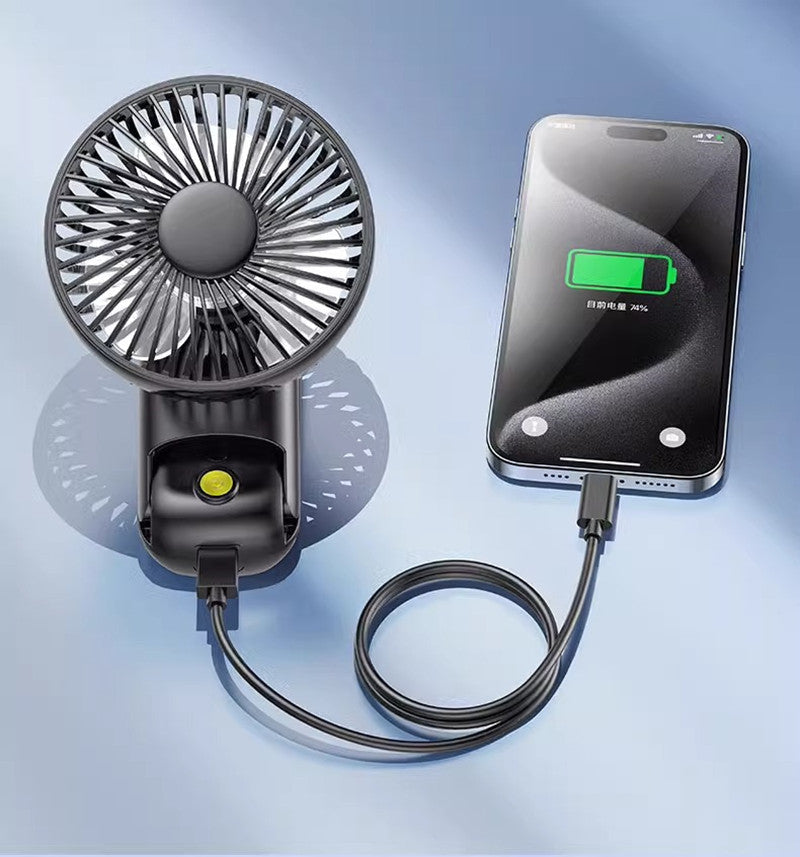 2025 New Handheld Foldable Rechargeable Mini Fan | zavevo