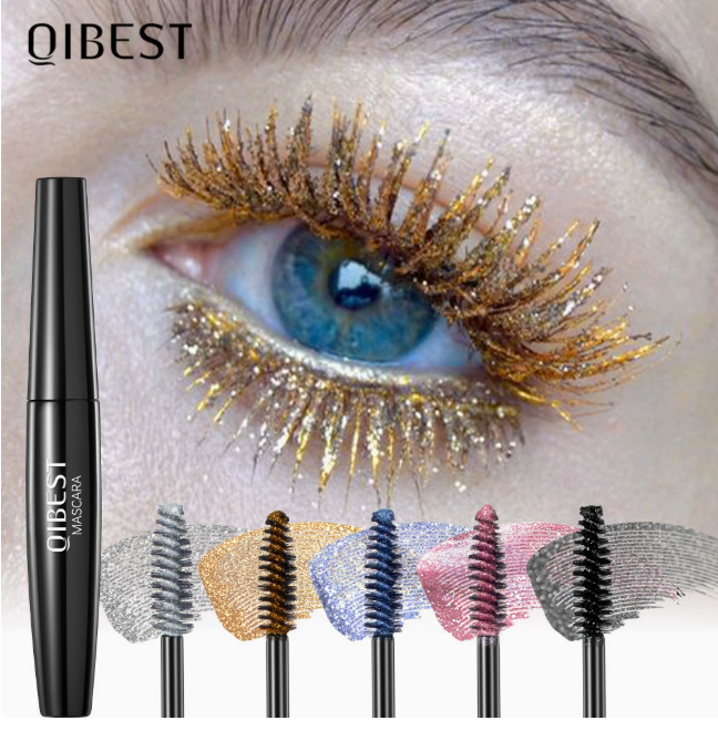 Glitter Mascara, Sparkle Top Coat for Lashes, Waterproof