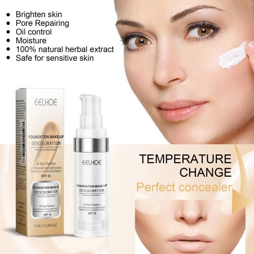 Color-Changing Liquid Foundation