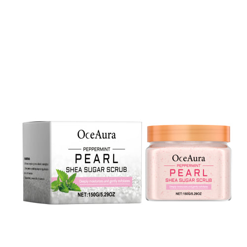 Mint Pearl Body Scrub with Shea & Almond