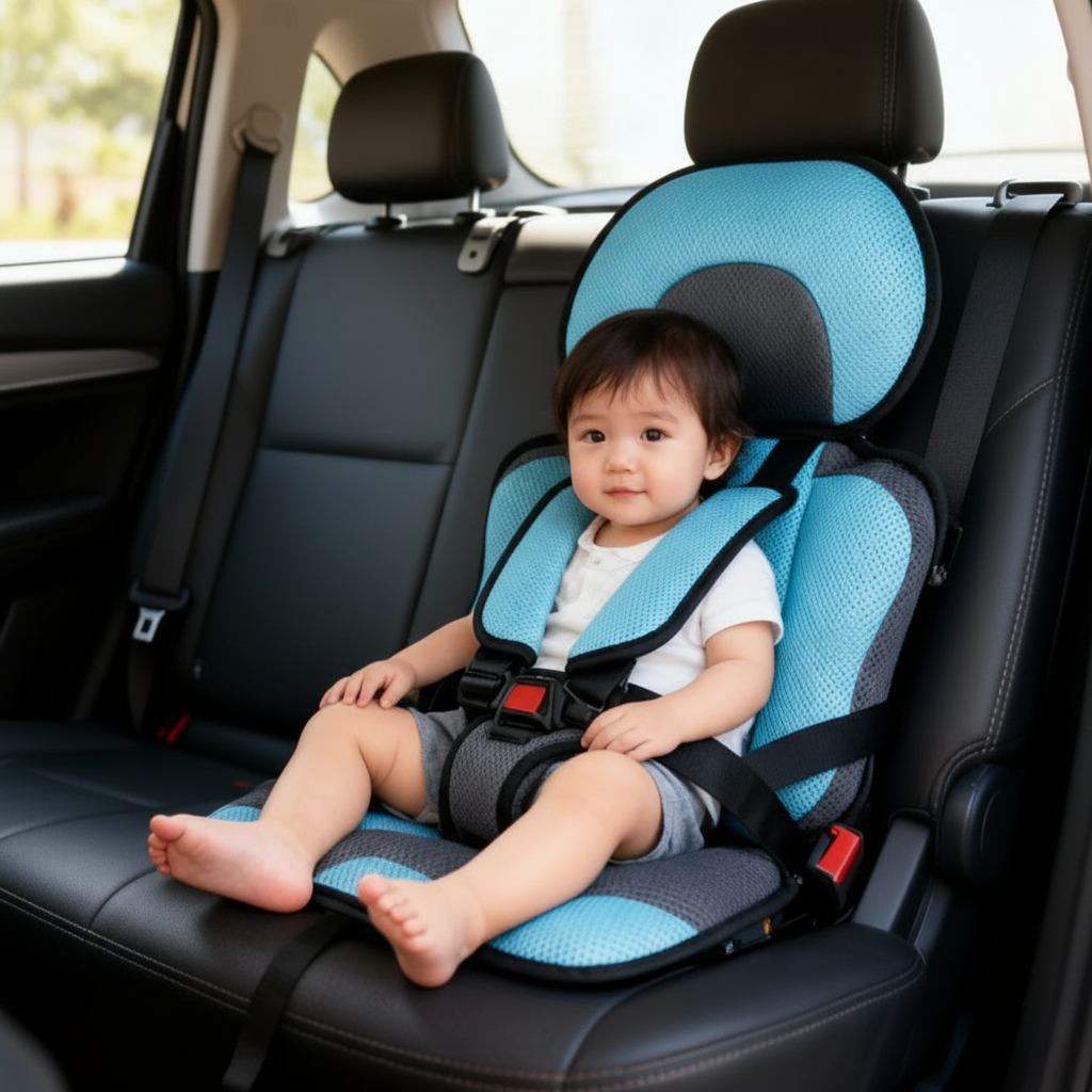 zavevo | Portable & Foldable Child Car Booster Seat