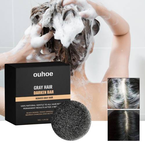 Black Hair Shampoo Bar