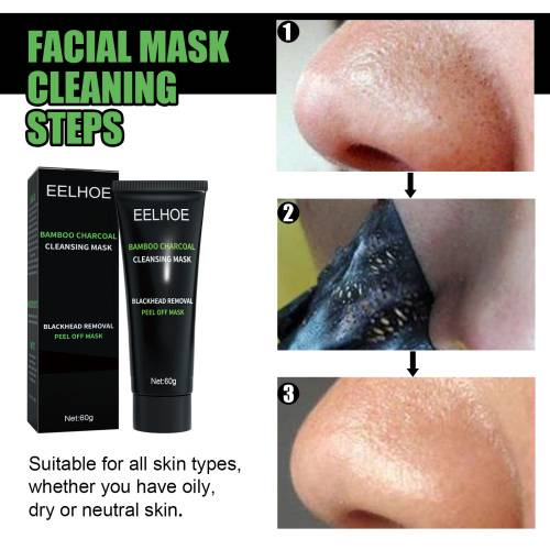 Bamboo Charcoal Peel-Off Mask for T-Zone