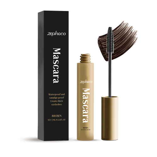 Brown Lengthening Mascara, Waterproof