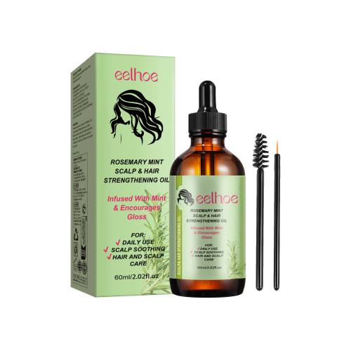 Rosemary Mint Hair Oil for Frizz