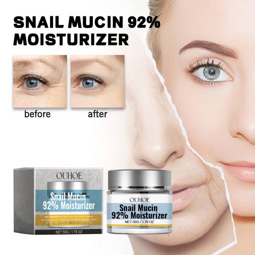 Snail Mucin 92% Moisturizer, Smoothing Face Cream