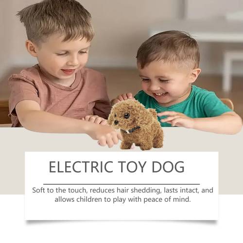 Electric Plush Dog Toy