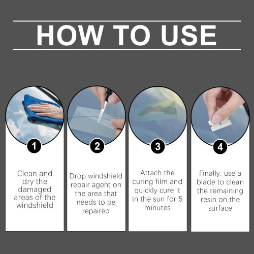Windshield Repair Drops