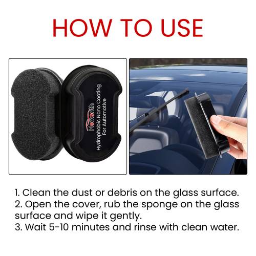 Hydrophobic Glass Defrost Sponge