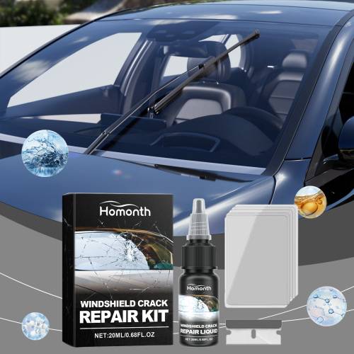 Windshield Crack Repair Kit, Nano