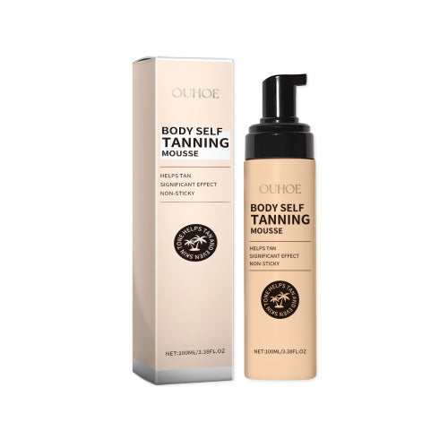 Bronzing Body Mousse with Hyaluronic Acid