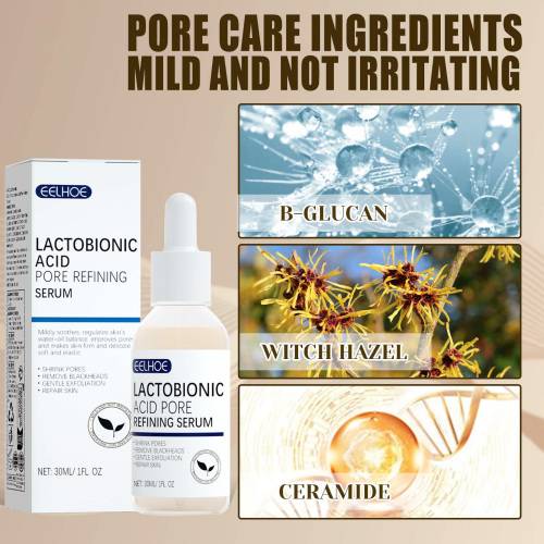 Pore-Refining Face Essence with Witch Hazel & Ceramide, 30 ml