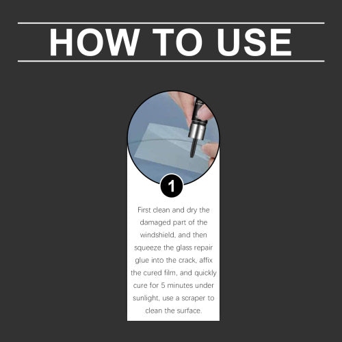 Portable Glass Repair Kit