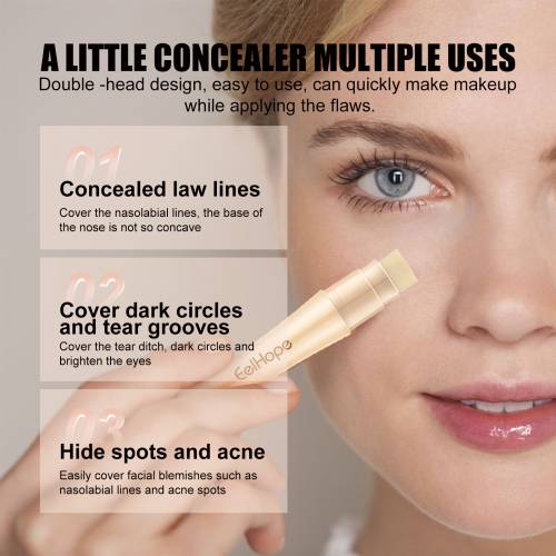 Dual-Ended Concealer Stick, Waterproof