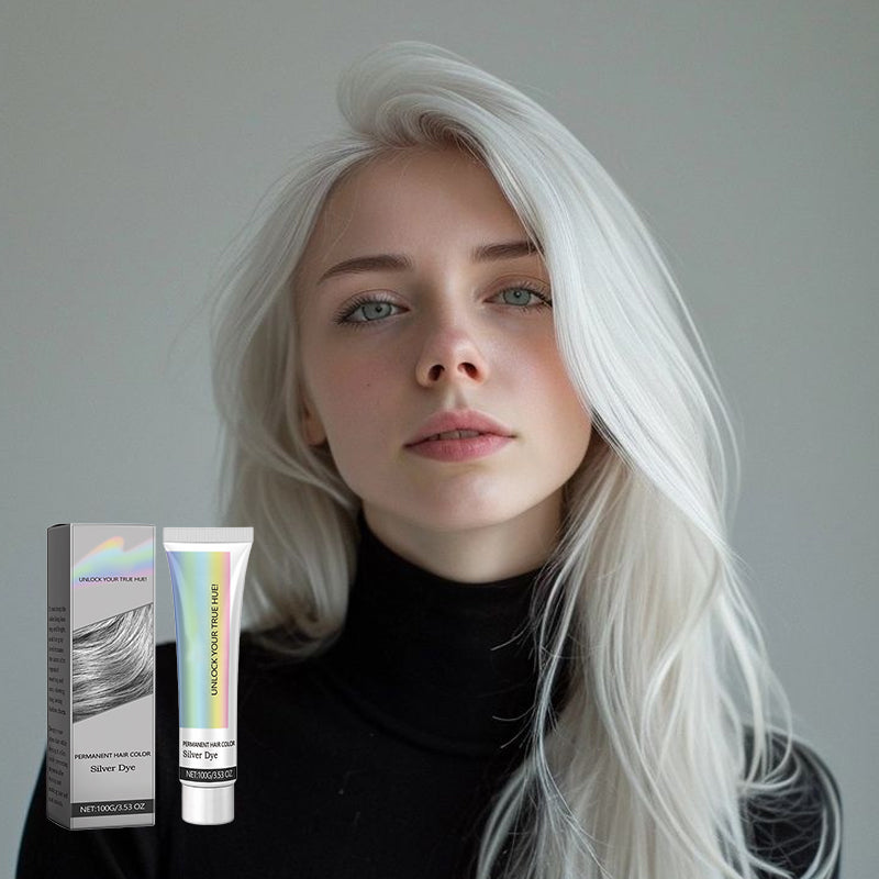 zavevo | 2-in-1 Natural Essence Extract Silver Hair Dye