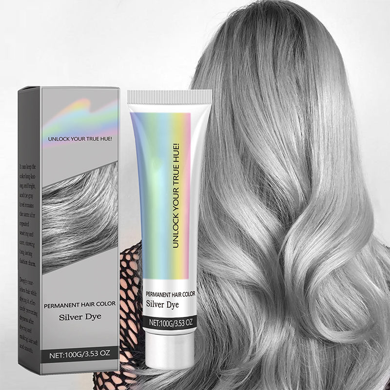zavevo | 2-in-1 Natural Essence Extract Silver Hair Dye