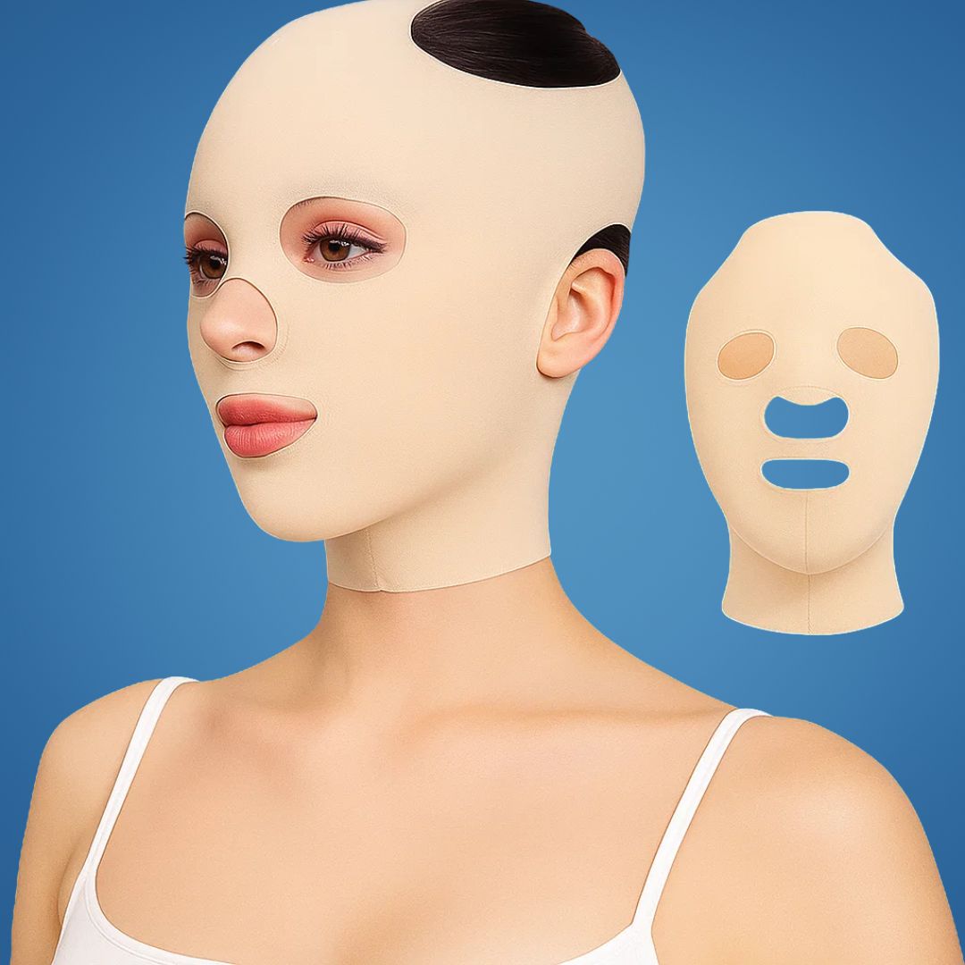 FirmLift | Anti‑Wrinkle Face Lift Mask – Reusable Compression – Soft Ergonomic Fit – Overnight Firming & Tightening for Mature Skin zavevo