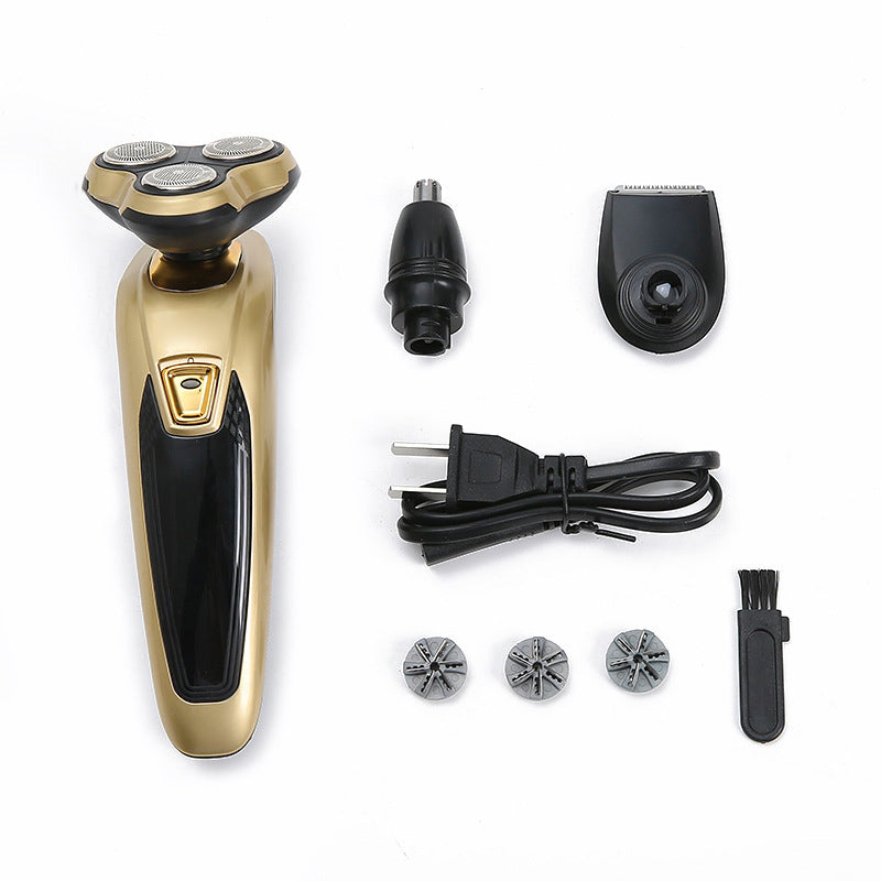 3-in-1 rechargeable multifunctional shaver for men | zavevo