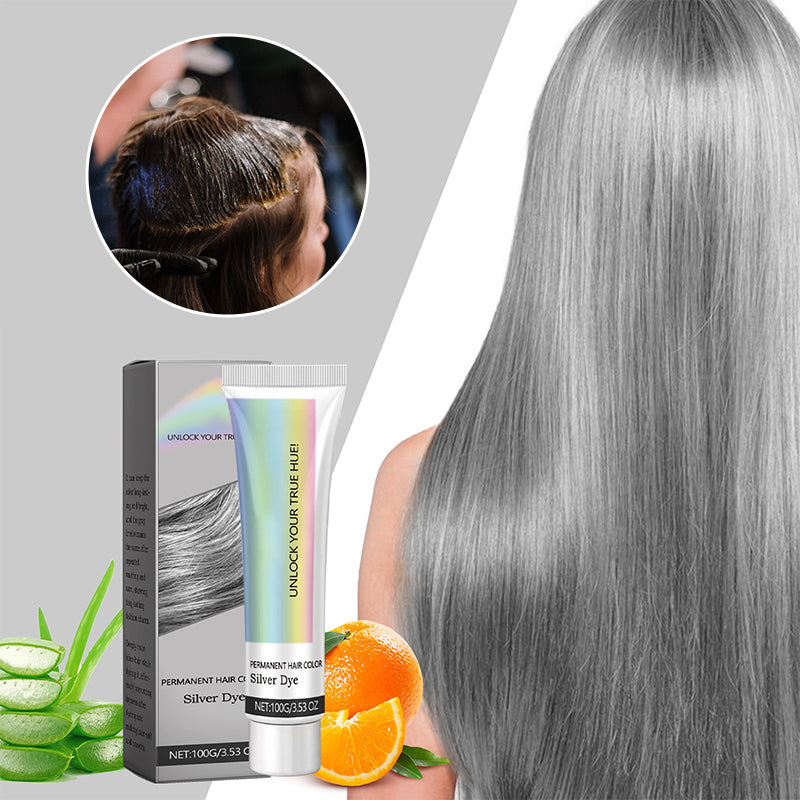 zavevo | 2-in-1 Natural Essence Extract Silver Hair Dye