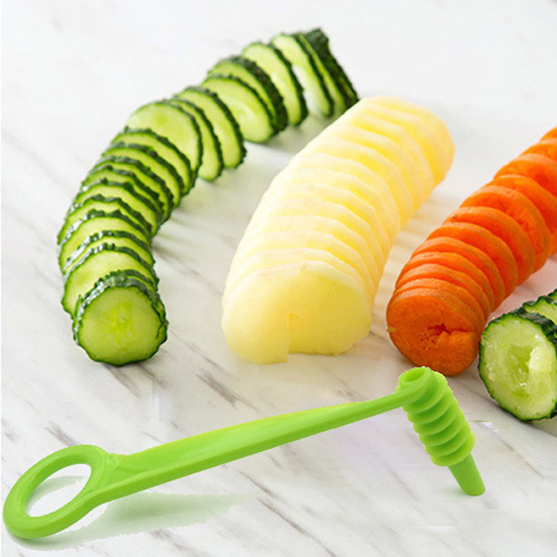 2-in-1 Vegetable Shredder & Slicer, Multi Double Knife Peeler | zavevo
