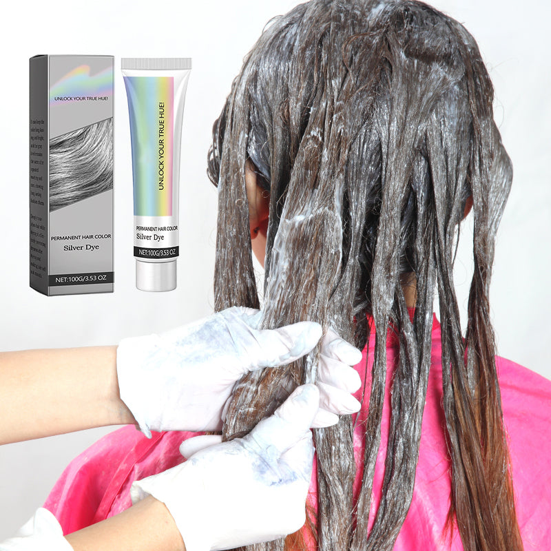zavevo | 2-in-1 Natural Essence Extract Silver Hair Dye