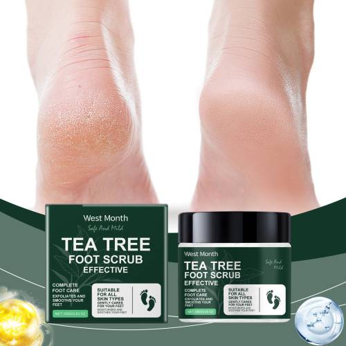 Tea Tree Sea Salt Foot Scrub