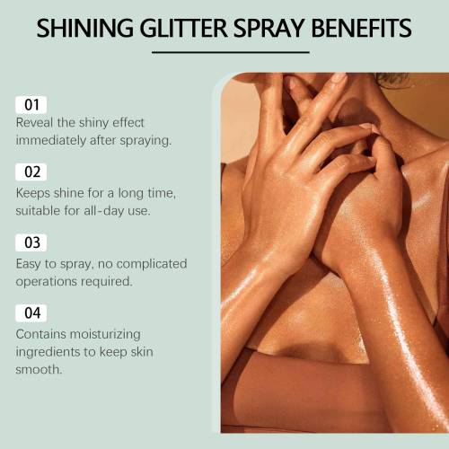 Shining Glitter Highlighter Spray
