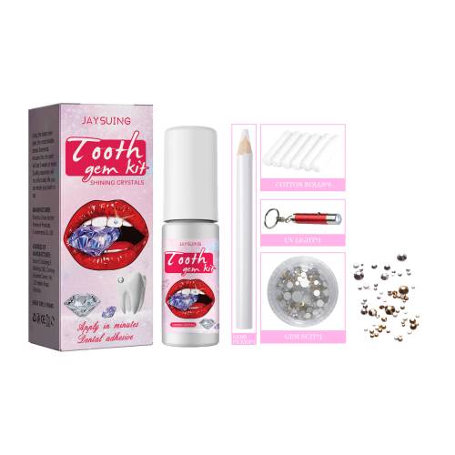 Crystal Tooth Gem Kit with UV Glue