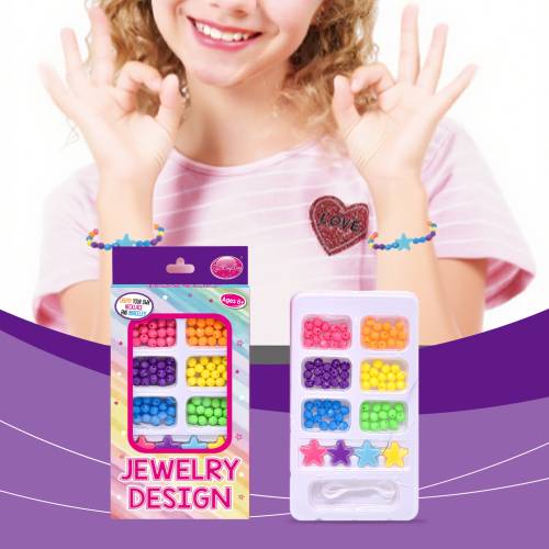 Kids' Fun Bead Bracelet Gift Box