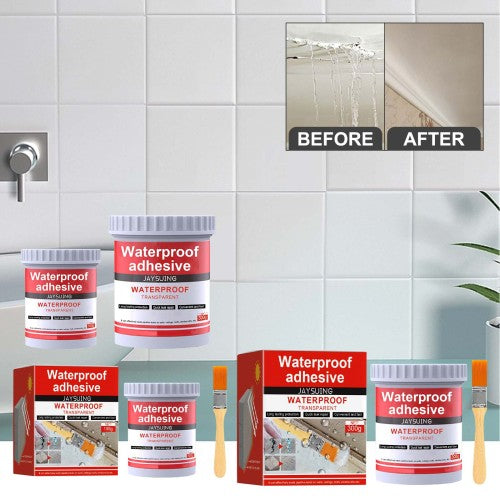 Clear Waterproof Coating, 300 g Set