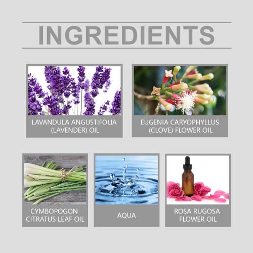 Men's Rose Lavender Massage Oil
