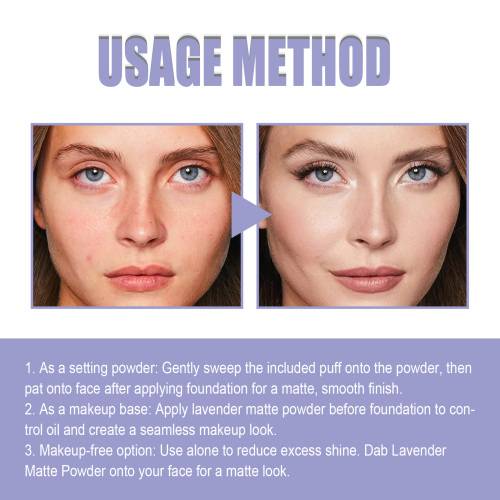 Lavender Matte Finishing Powder