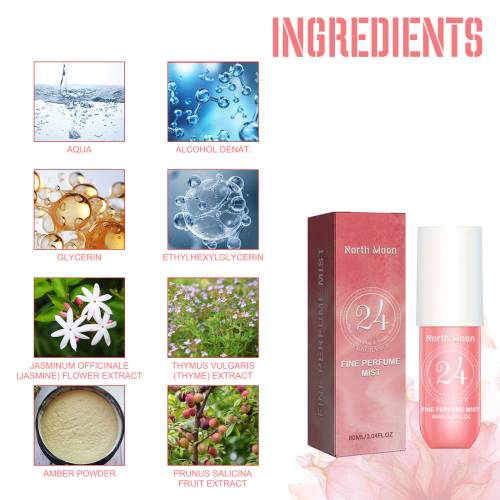 Jasmine Hibiscus Perfume Spray for Women