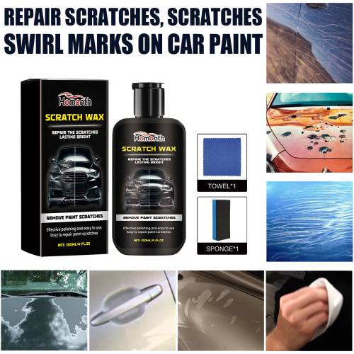 Scratch Repair Wax with Silica