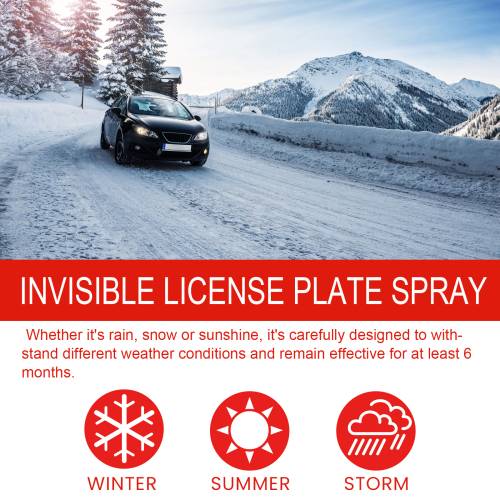 Clear License Plate Coating