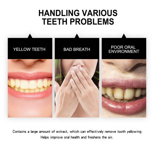Charcoal Coconut Teeth Whitening Powder