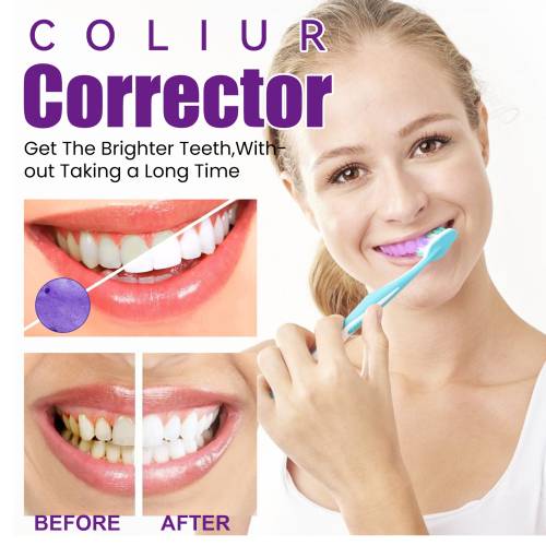 Color-Correcting Toothpaste with Blueberry
