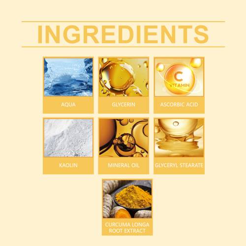 Vitamin C Turmeric Clay Face Mask