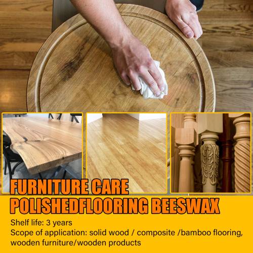 Natural Beeswax Furniture & Floor Polish