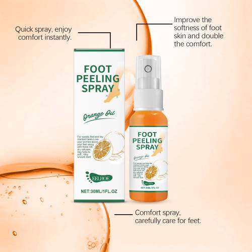 Sugarcane Orange Foot Peeling Spray