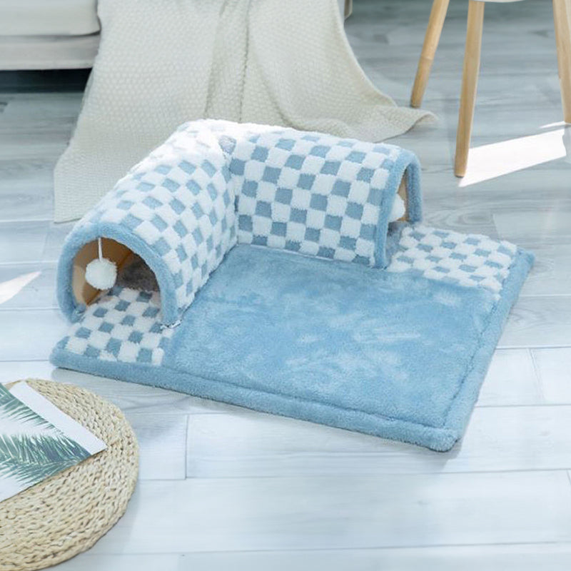 2-in-1 Cat Tunnel Bed - FurryFun zavevo