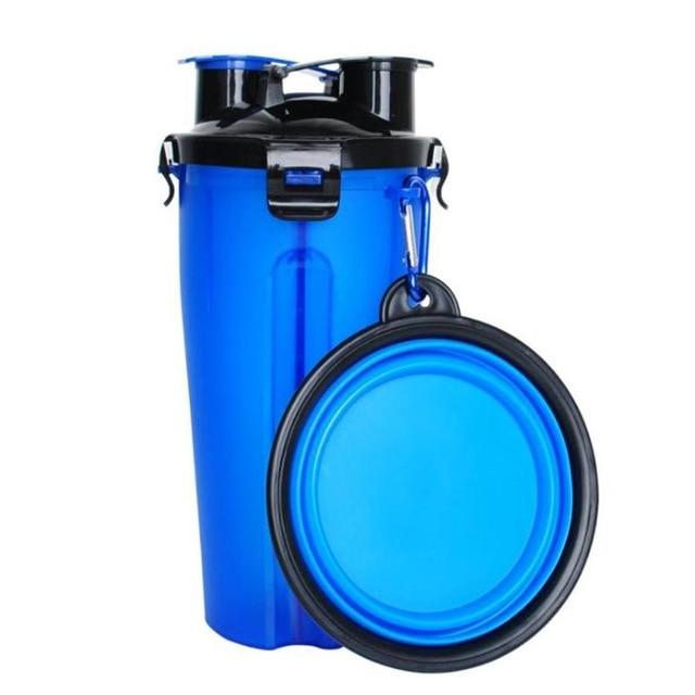 2-in-1 Travel Cup with Feeding Bowl - PawBuddy zavevo