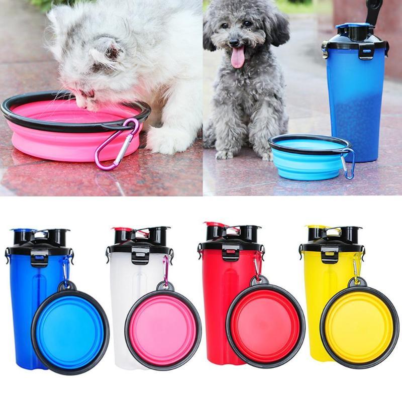 2-in-1 Travel Cup with Feeding Bowl - PawBuddy zavevo