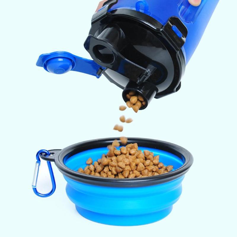 2-in-1 Travel Cup with Feeding Bowl - PawBuddy zavevo