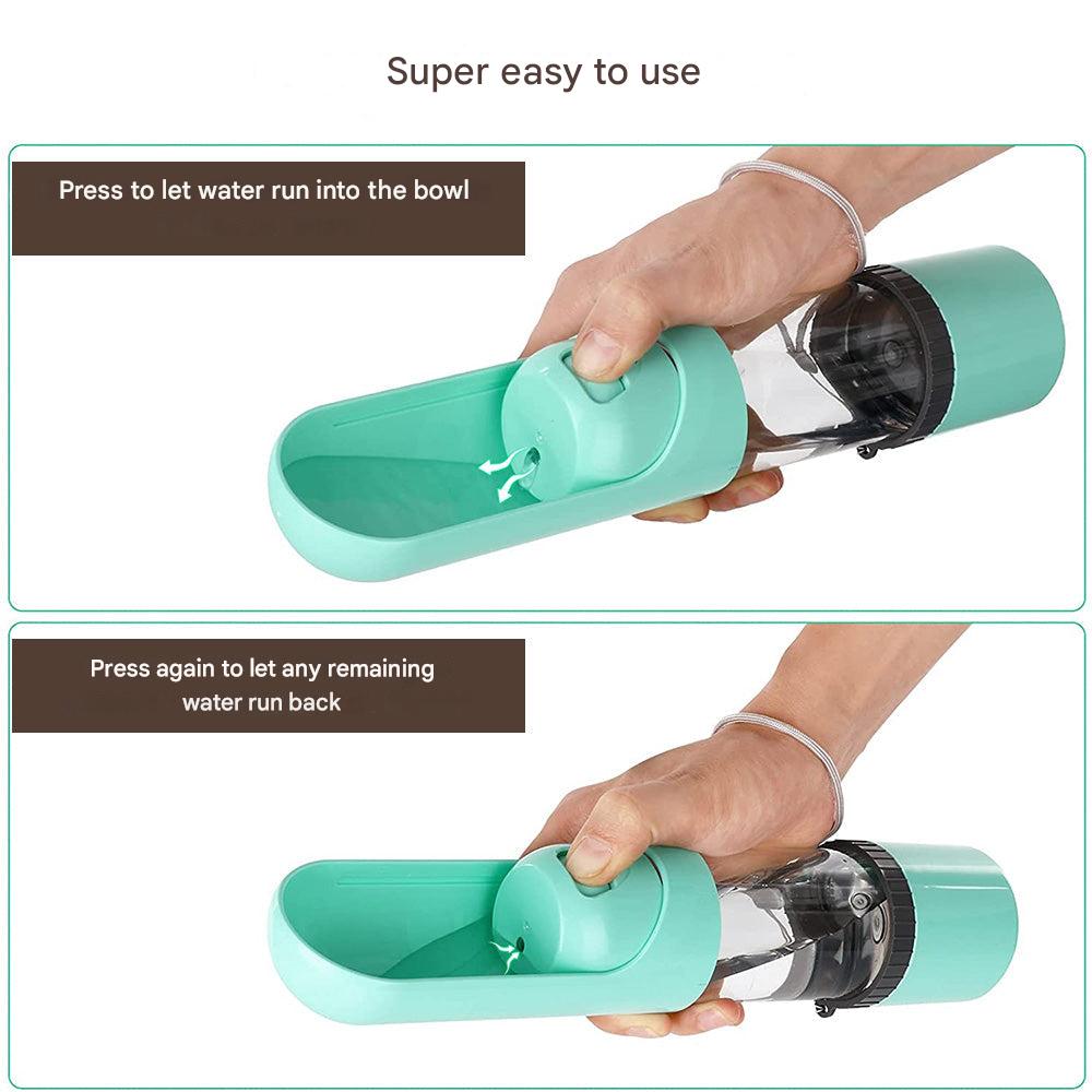 2-in-1 Travel Food and Water Bottle - PawBuddy zavevo