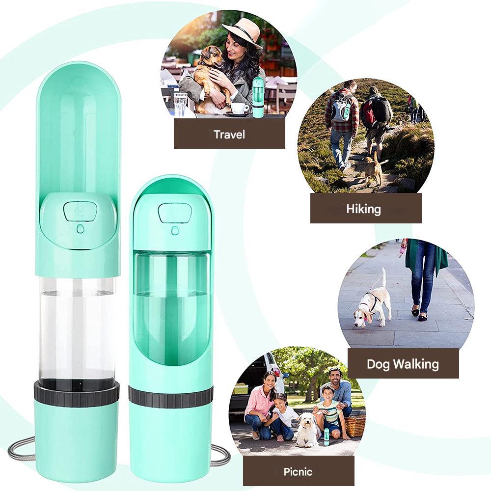 2-in-1 Travel Food and Water Bottle - PawBuddy zavevo