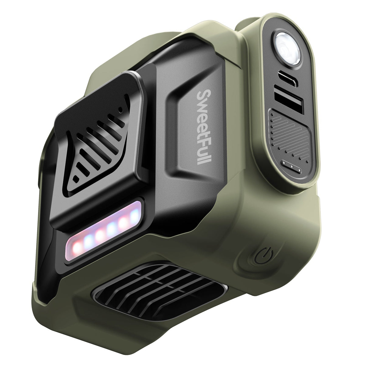 10000mAh Waist fan,Portable Belt Clip on Personal Fan | zavevo