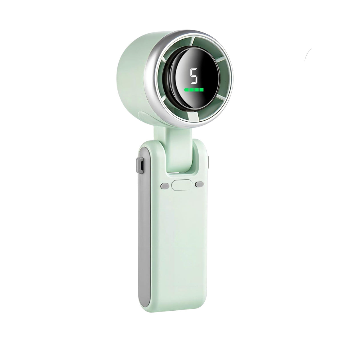 3-in-1 Mini Handheld Turbo Fan – Desk, Neck & Portable Cooling Fan (Rechargeable) | zavevo
