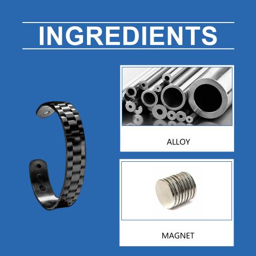 Men's Magnetic Alloy Bracelet